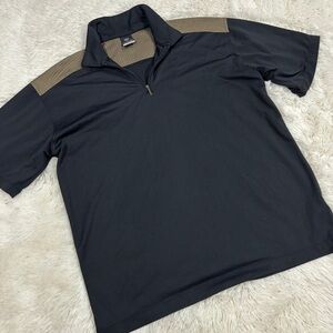 Nike Sphere React Men’s 1/2 Zip Short Sleeve Collar Performance Polo Large